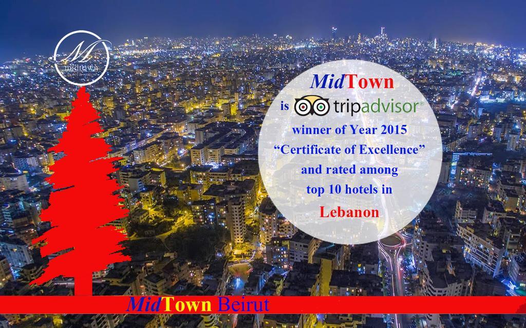 Midtown Hotel & Suites Beirut Eksteriør bilde